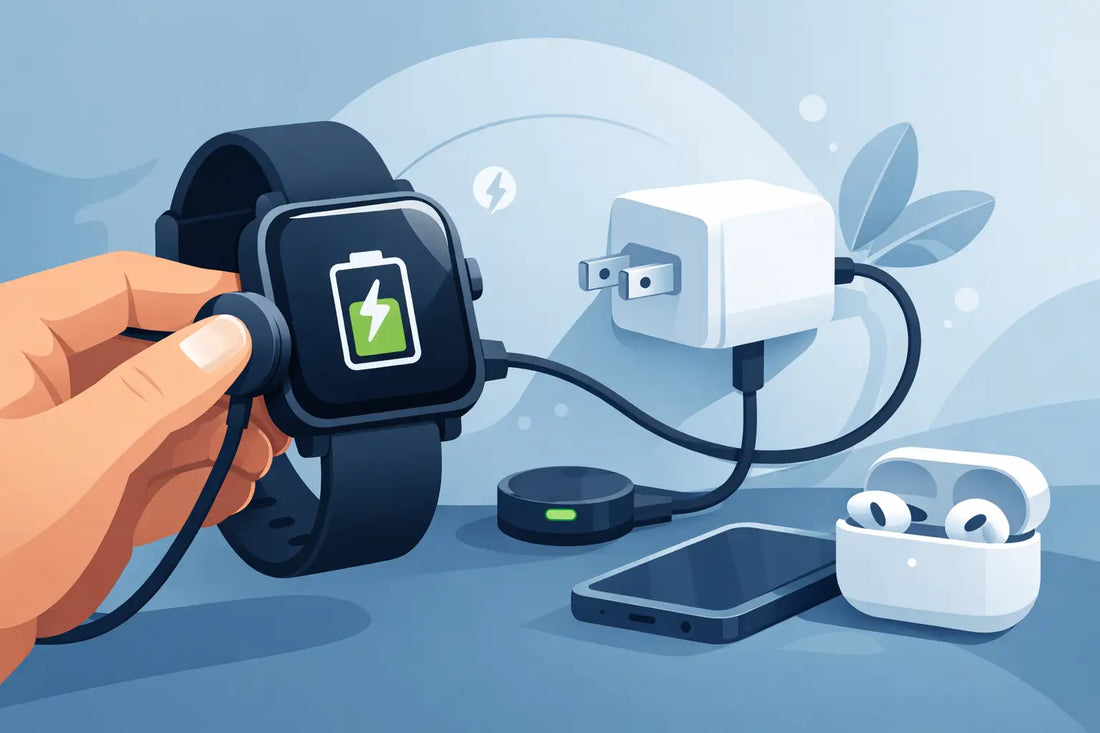 How to Charge Cheap Smart Watch Right