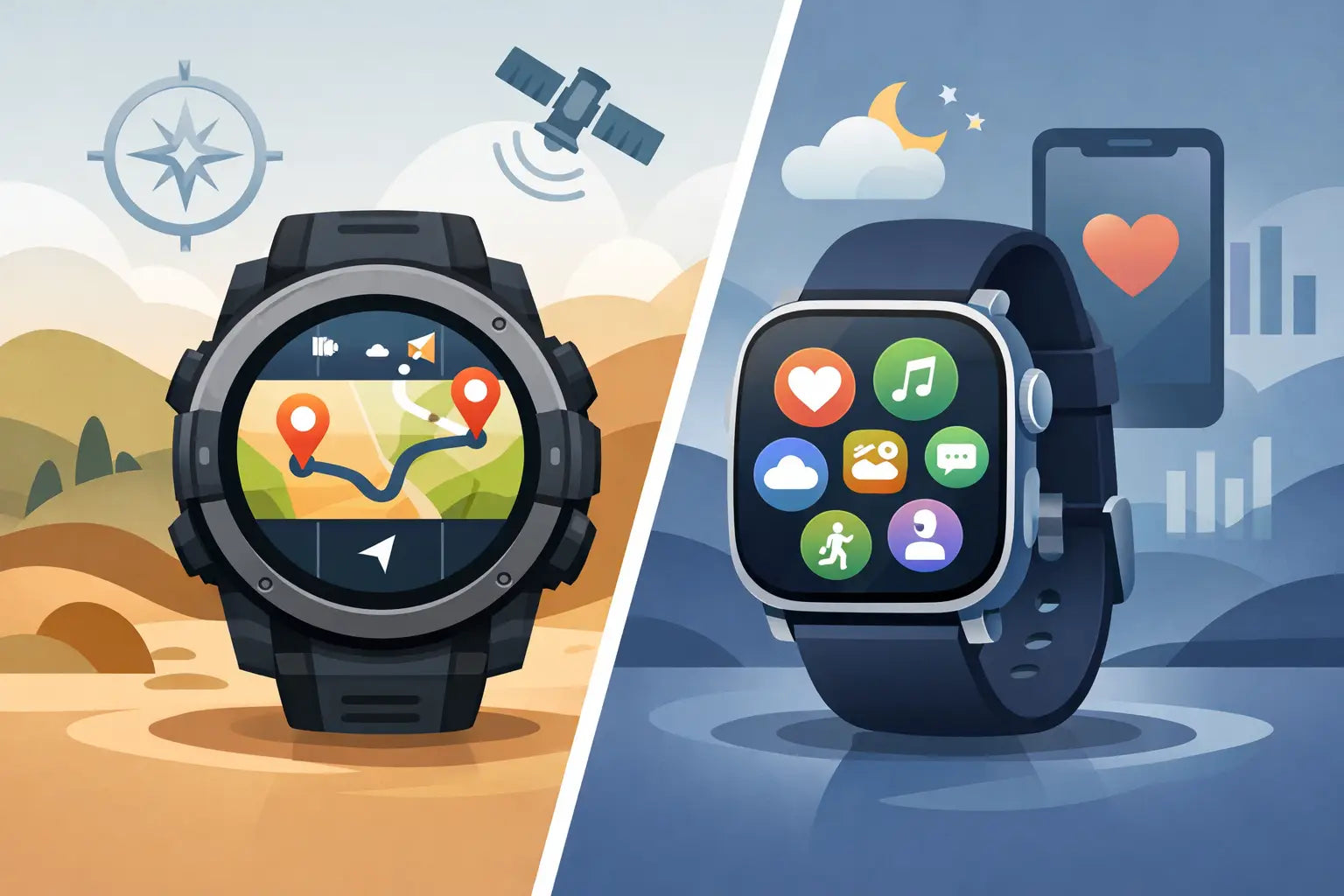 GPS Watch vs Smartwatch: Which Fits You?