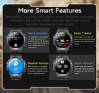 MEVADEN Large Screen  Sports Fitness Tracker Health Monitor Smart Watch