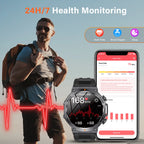 MEVADEN Large Screen  Sports Fitness Tracker Health Monitor Smart Watch