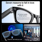 AI Sony 8MP Smart Sunglasses Photo Video Shooting Recognition Translation Wifi Bluetooth Music Play