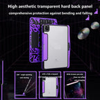 Case with Keyboard for IPad 11th Gen A16 2025 Air11 Inch M3 M2 10th Air7 6 5 4 10.2 9th 8th 7th Pro 11Transparent Backlit Case.