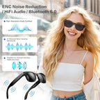 AI Sony 8MP Smart Sunglasses Photo Video Shooting Recognition Translation Wifi Bluetooth Music Play