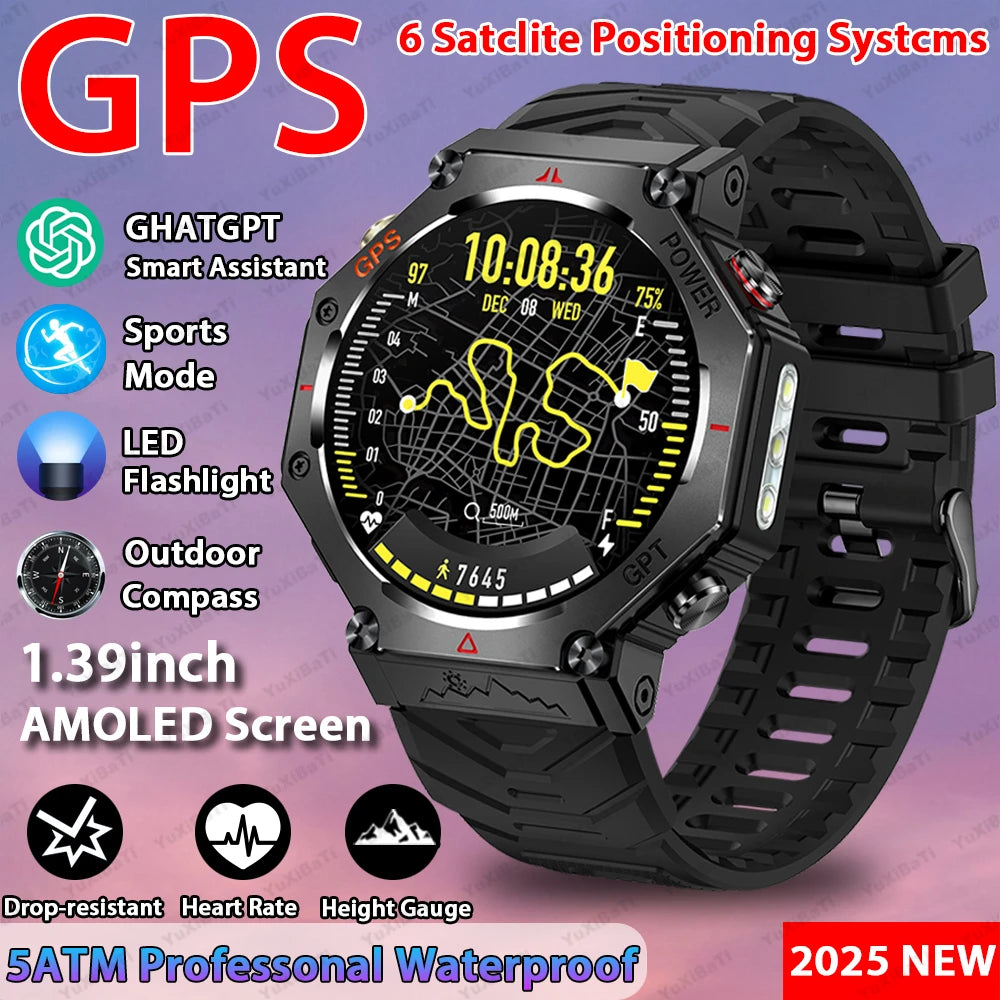 T-Rex 3 Waterproof GPS Military Level Trek Smart Watch