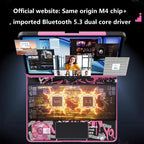 Case with Keyboard for IPad 11th Gen A16 2025 Air11 Inch M3 M2 10th Air7 6 5 4 10.2 9th 8th 7th Pro 11Transparent Backlit Case.