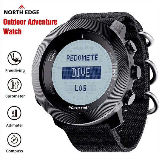 Men Free Dive Digital Watch 10 ATM