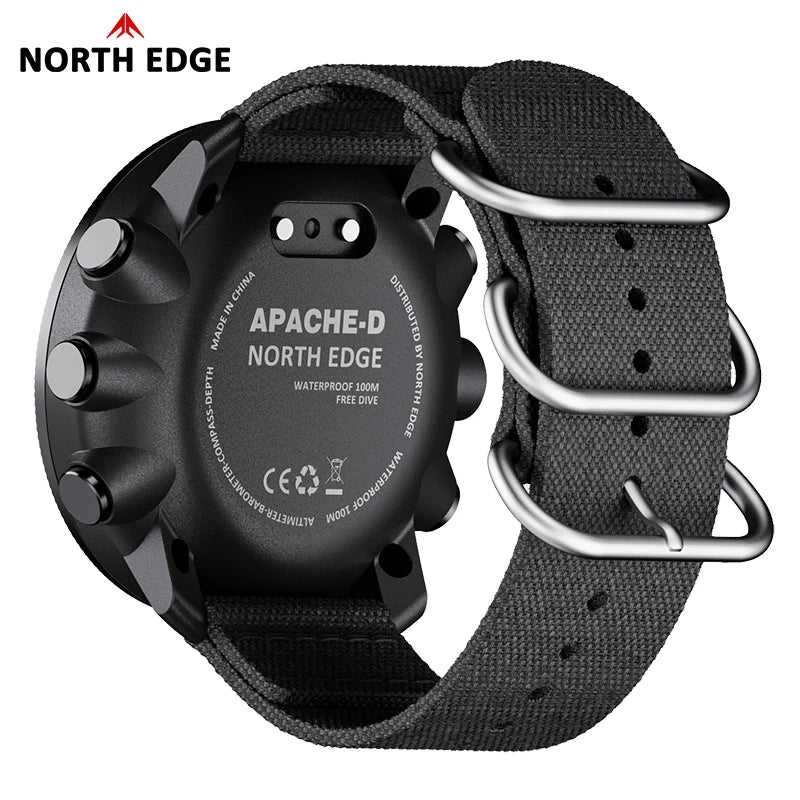 Men Free Dive Digital Watch 10 ATM