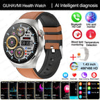 Nursing Grade Smart Watch Blood oxygen Blood Lipid Uric Acid ECG.