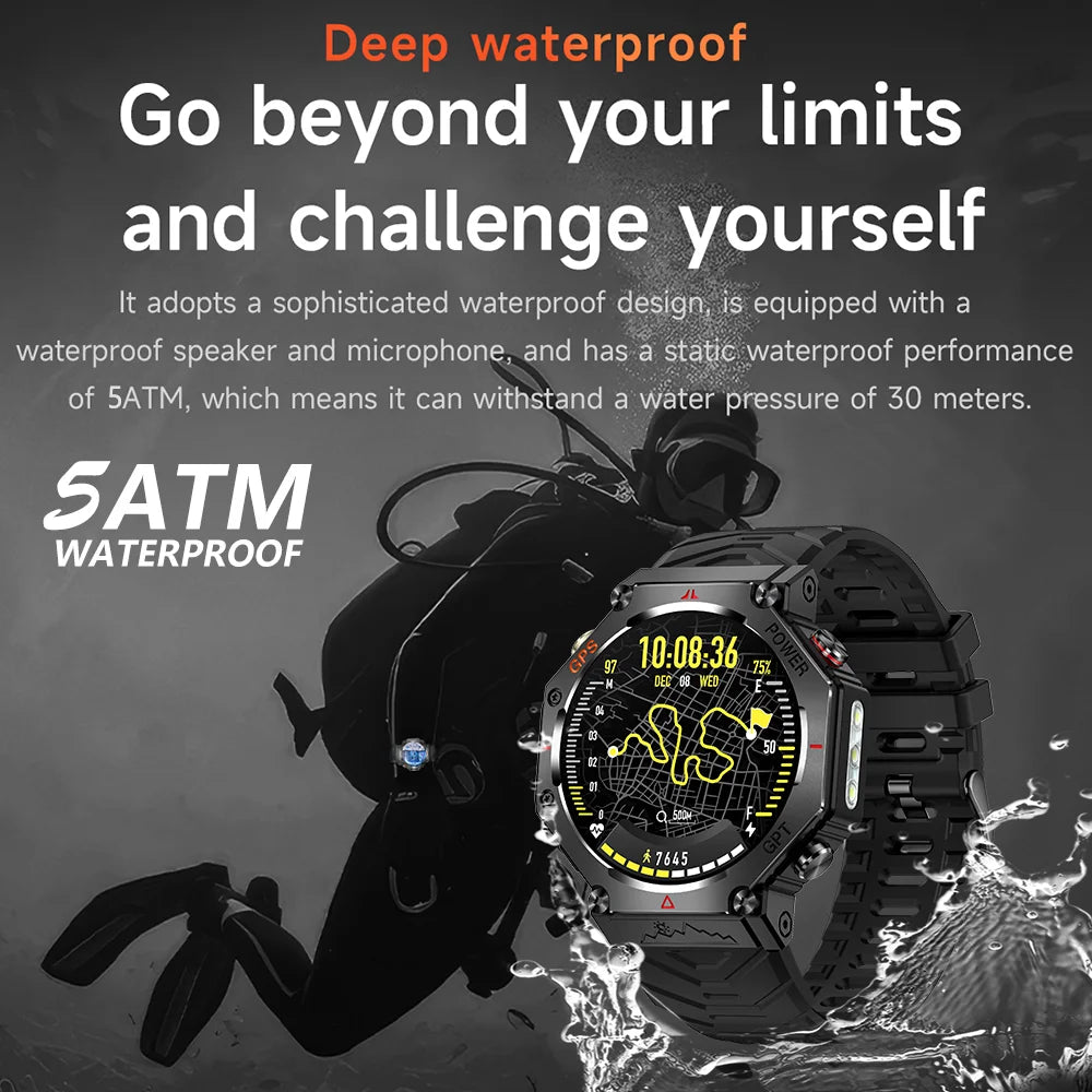 T-Rex 3 Waterproof GPS Military Level Trek Smart Watch