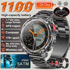 2026 New T-Rex3 Ultra Waterproof GPS Military Level Trek  Smart Watch.