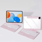Case with Keyboard for IPad 11th Gen A16 2025 Air11 Inch M3 M2 10th Air7 6 5 4 10.2 9th 8th 7th Pro 11Transparent Backlit Case.