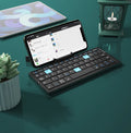 Mini Foldable Bluetooth Keyboard  Support 3 Devices  for Phone Tablet.