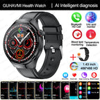 Nursing Grade Smart Watch Blood oxygen Blood Lipid Uric Acid ECG.