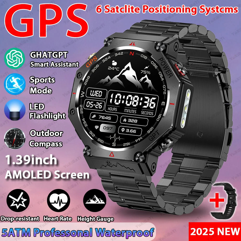 T-Rex 3 Waterproof GPS Military Level Trek Smart Watch