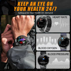 Nursing Grade Smart Watch Blood oxygen Blood Lipid Uric Acid ECG.