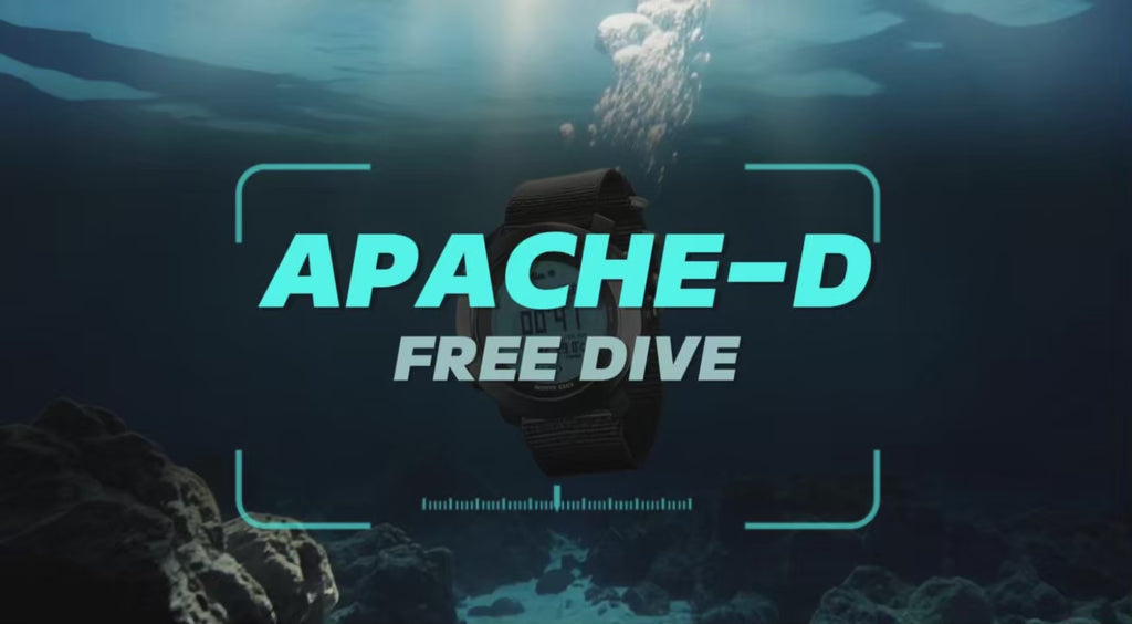 Men Free Dive Digital Watch 10 ATM