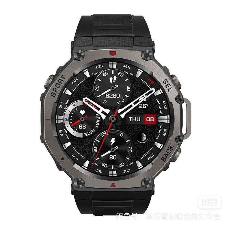 T-Rex3 Compass Altimeter Military Smartwatch Waterproof Built-in GPS