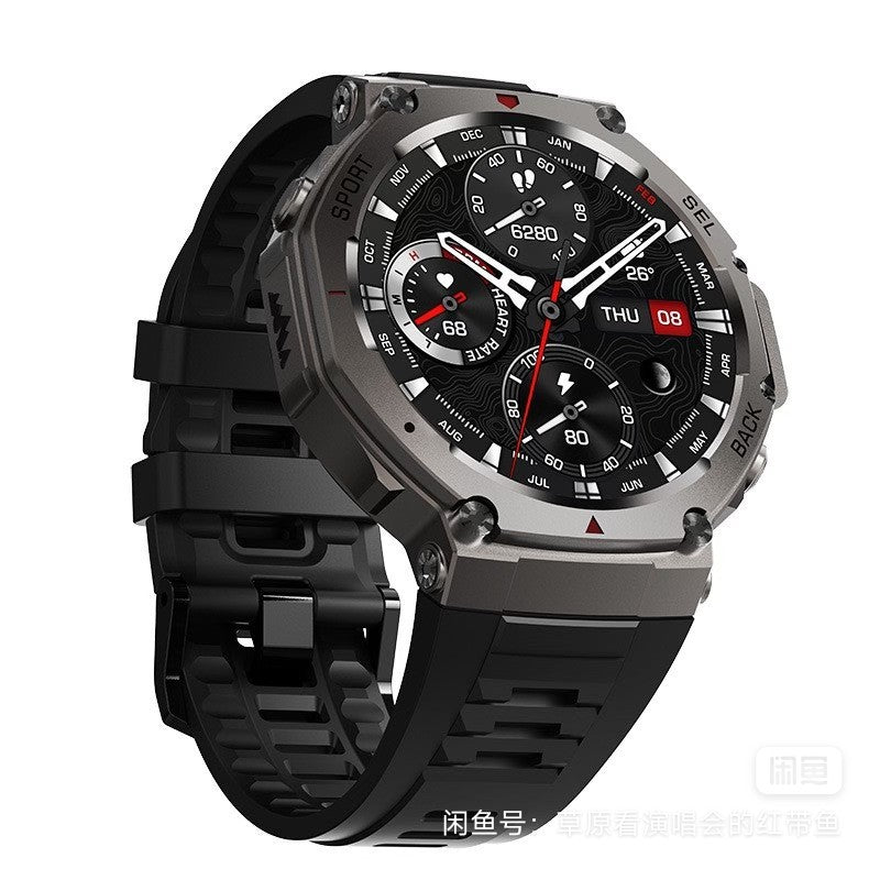 T-Rex3 Compass Altimeter Military Smartwatch Waterproof Built-in GPS