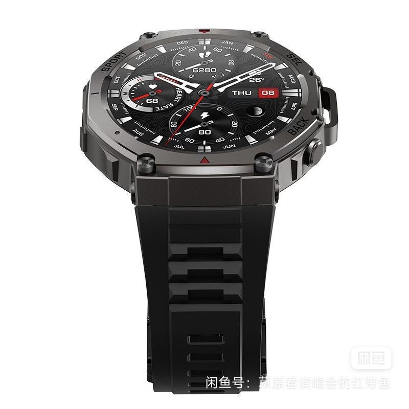 T-Rex3 Compass Altimeter Military Smartwatch Waterproof Built-in GPS